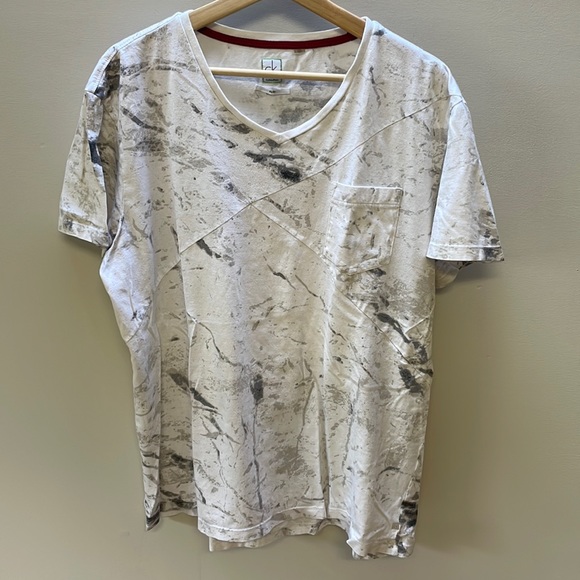 Calvin Klein Tops - 4/$24🦩 CK one Calvin Klein Slim Fit V-neck Short Sleeve Pocket T-shirt Size XL